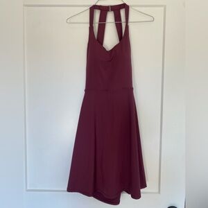 HALARA Cranberry purple Dress Sm